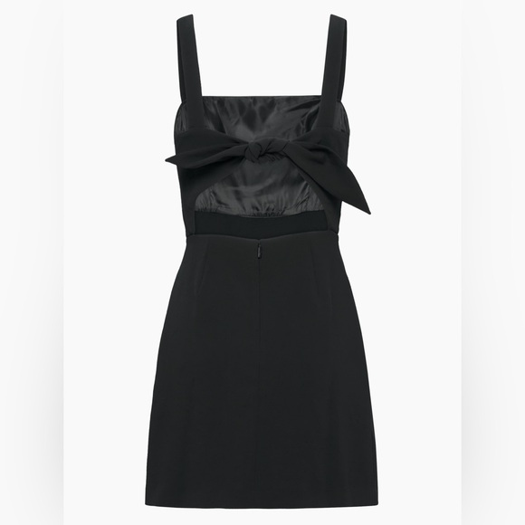 Aritzia Wilfred Aperature Tie-back dress Colour black Size 0 - Picture 1 of 5